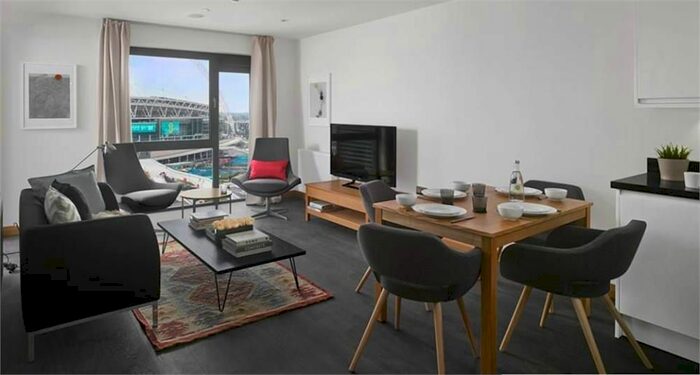 1 Bedroom Flat To Rent In Pinnacle Tower, Fulton Road, Wembley Park, HA9