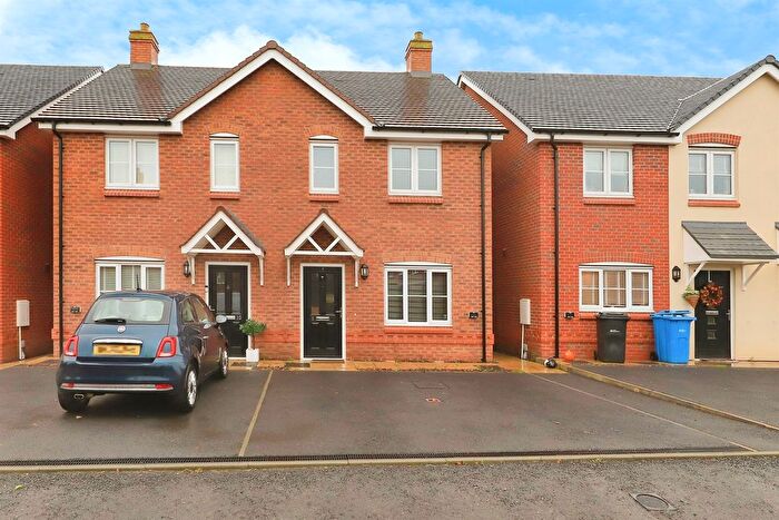 2 Bedroom Semi Detached House For Sale In Bellman Close, Perton, Wolverhampton, WV6