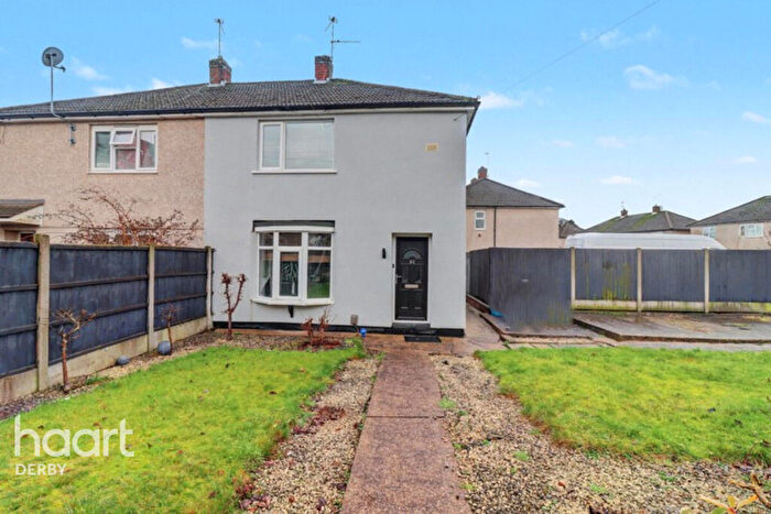 2 Bedroom Semi Detached House For Sale In Collingham Gardens, Derby, DE22