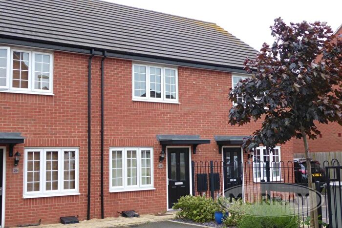 2 Bedroom Terraced House For Sale In John Clare Close, Oakham, Rutland, LE15