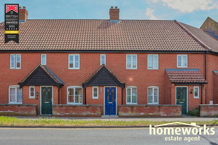 2 Bedroom Terraced House For Sale In South Green, Dereham, NR19