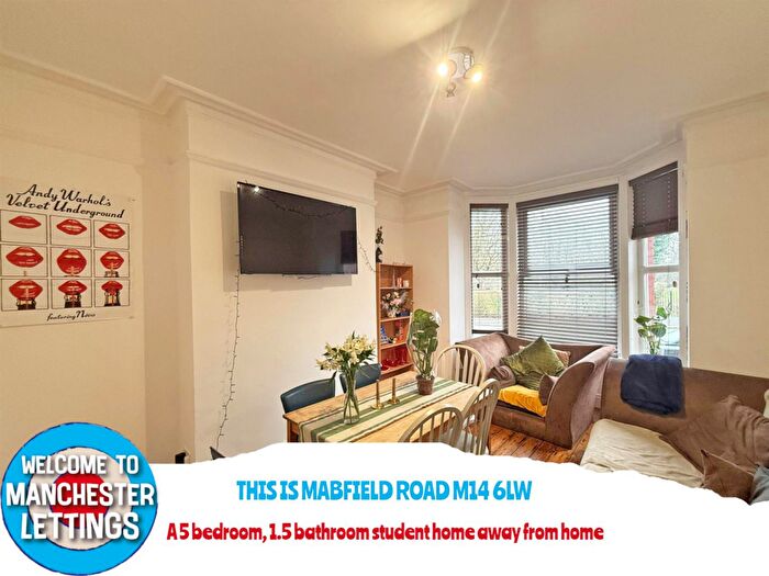 5 Bedroom House To Rent In Mabfield Road Manchester, M14