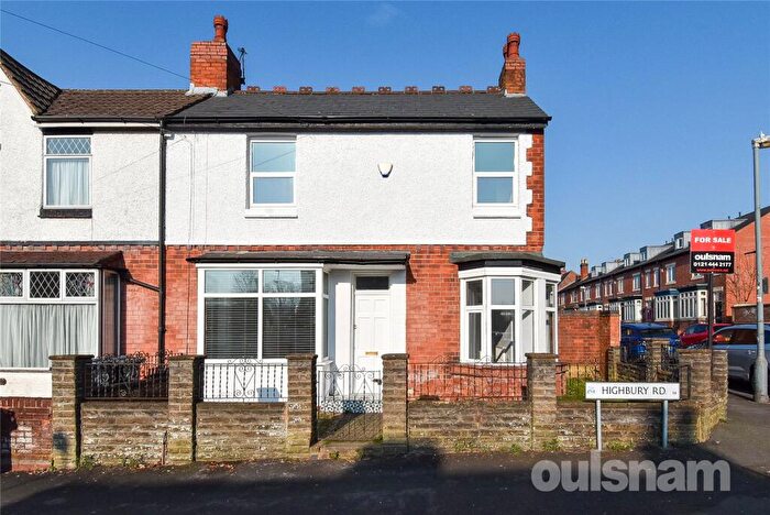3 Bedroom End Of Terrace House For Sale In Highbury Road, Kings Heath, Birmingham, B14