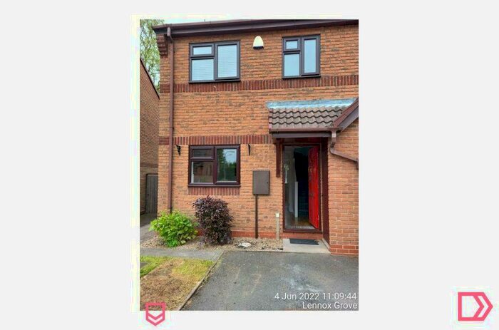2 Bedroom End Of Terrace House To Rent In Lennox Grove, Wylde Green, Sutton Coldfield, West Midlands, B73
