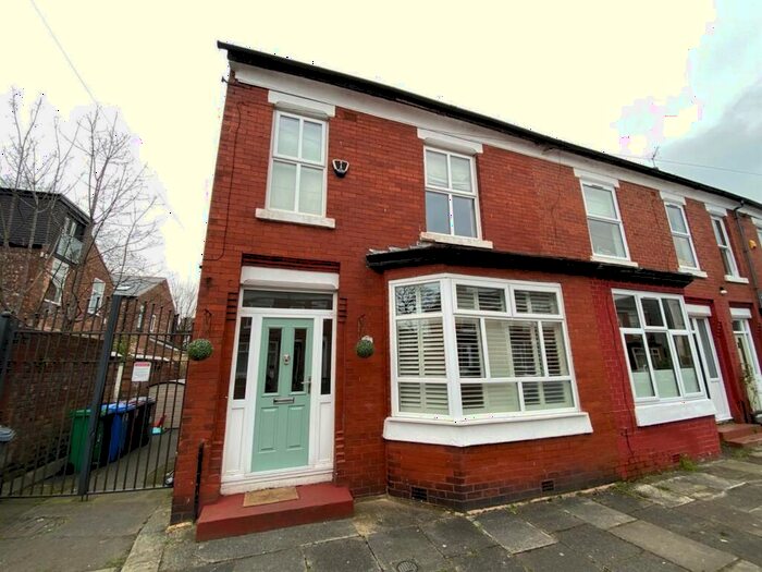 3 Bedroom House To Rent In Lytham Avenue, Chorlton, Manchester, M21