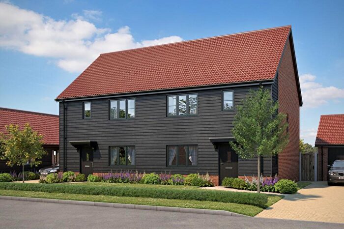 3 Bedroom Semi Detached House For Sale In The Fields, Bacton, IP14