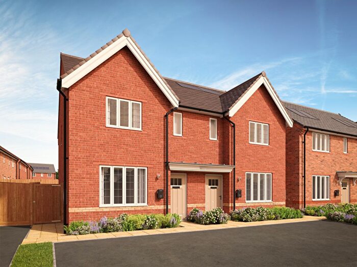 3 Bedroom Semi-Detached House For Sale In "The Kane" At Off Celandine Road, Tewkesbury, GL20