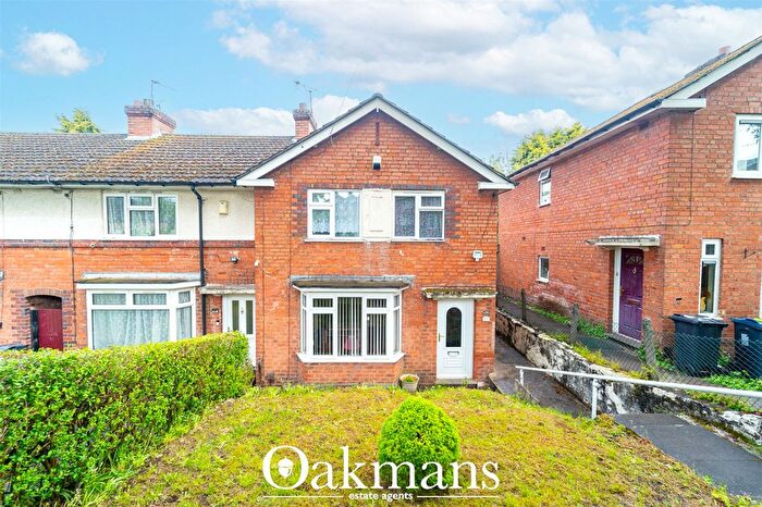 3 Bedroom End Of Terrace House For Sale In Tudbury Road, Northfield, Birmingham, B31
