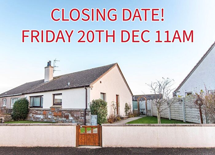 2 Bedroom Semi-Detached Bungalow For Sale In The Crescent, Glengolly, Thurso, Highland., KW14