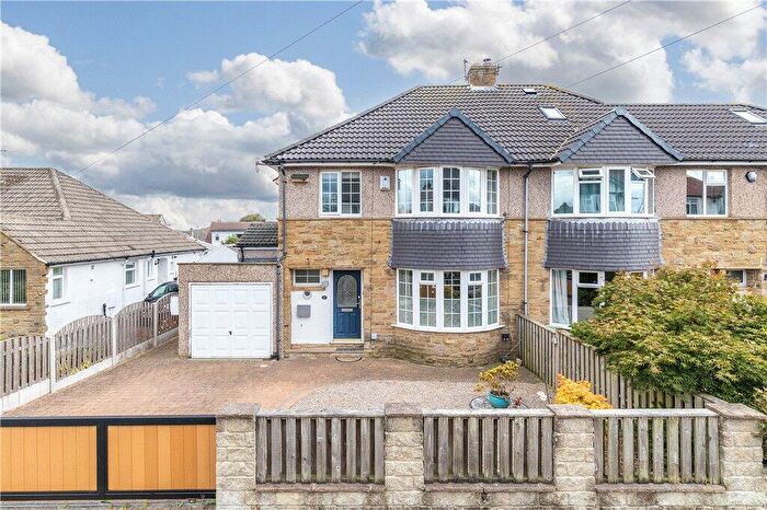 3 Bedroom Semi-Detached House For Sale In Moorfield Drive, Baildon, West Yorkshire, BD17