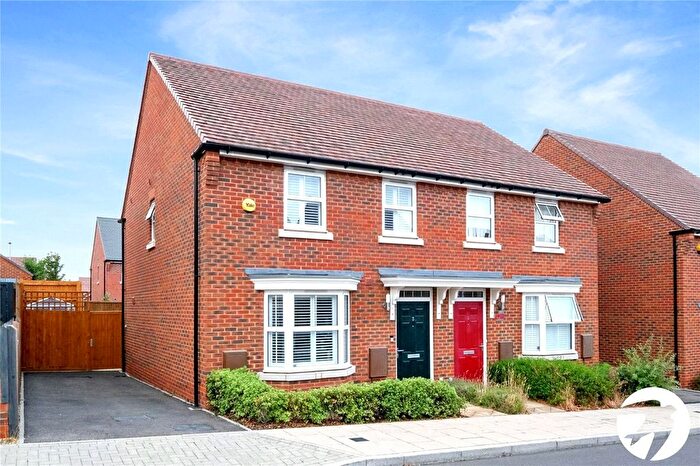 3 Bedroom Semi-detached House To Rent In Croucher Avenue, Castle Hill, Ebbsfleet Valley, Swanscombe, DA10