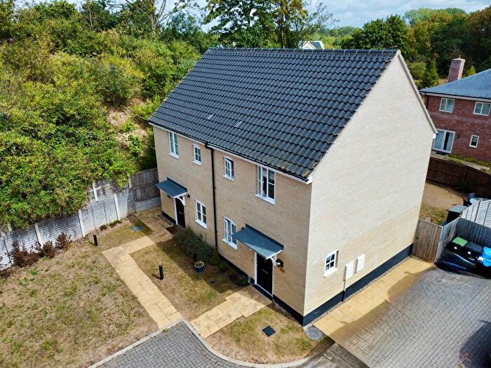 1 Bedroom Semi Detached House For Sale In Flint Drive, Needham Market, IP6