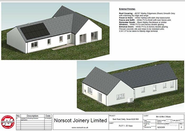 Plot For Sale In Land At Back Road, Dailly, KA26