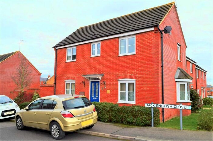 3 Bedroom Detached House To Rent In Jack English Close, St Crispins, Northampton, NN5