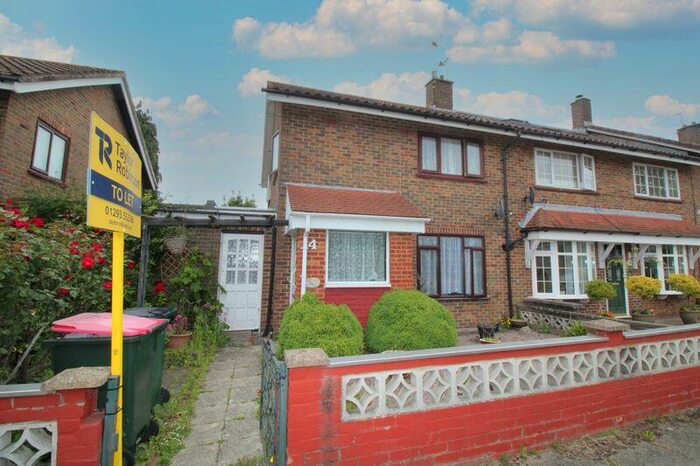 2 Bedroom End Of Terrace House To Rent In Brookside, Crawley, RH10