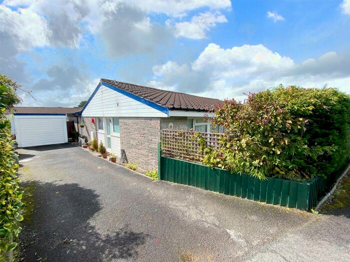 3 Bedroom Semi-Detached Bungalow For Sale In Dennis Gardens, Tregadillett, Launceston, Cornwall, PL15
