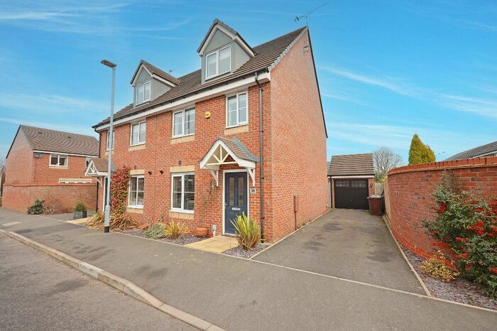 3 Bedroom Semi-Detached House To Rent In Blundell Drive, Stone, Staffordshire, ST15