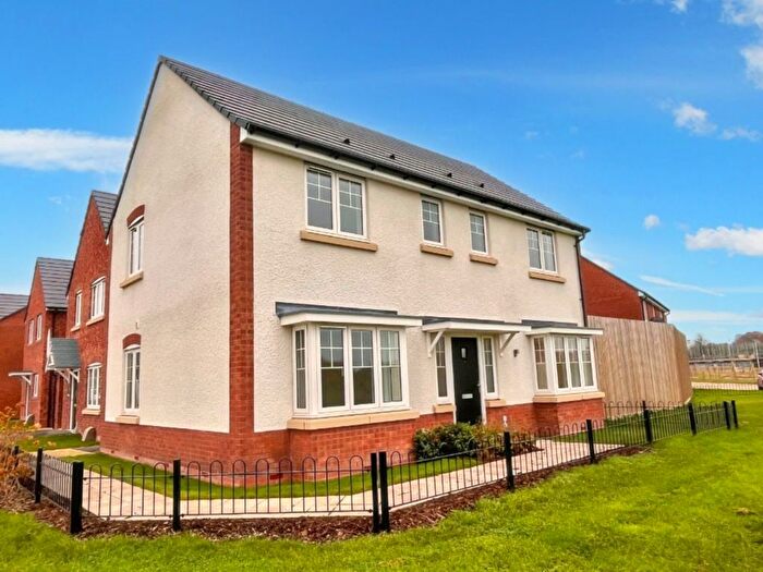 4 Bedroom Detached House For Sale In Montgomery Place, Market Drayton, Shropshire, TF9