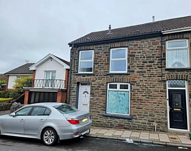 2 Bedroom End Of Terrace House To Rent In New Road, Ynysybwl, Pontypridd, CF37