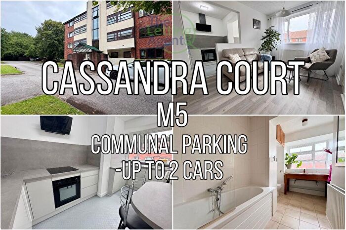 2 Bedroom Flat To Rent In Cassandra Court, Regents Park, Salford, M5