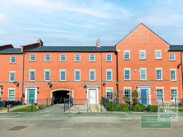 3 Bedroom Terraced House For Sale In Carpenters Close, Wragby, Market Rasen, Lincolnshire, LN8