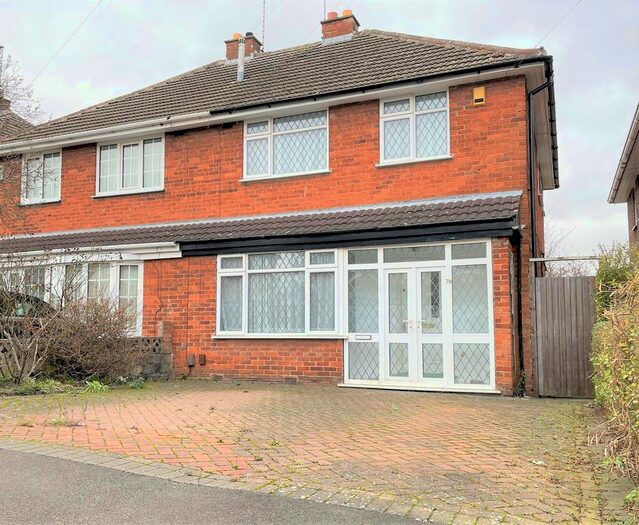 3 Bedroom Semi-detached House To Rent In Berkswell Road, Coventry, CV6