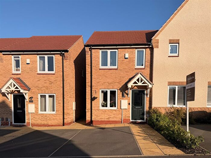 2 Bedroom Semi Detached House For Sale In Marigold Crescent, Shepshed, Loughborough, LE12