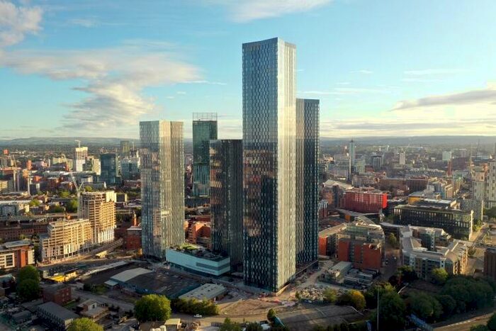 2 Bedroom Apartment To Rent In Deansgate Square, Owen Street Manchester, M15