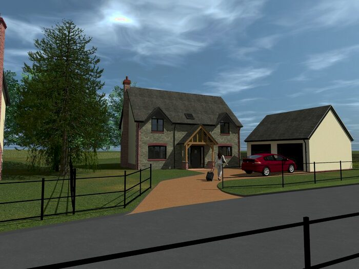 4 Bedroom Detached House For Sale In The Willows, Plot, Pen-Y-Bont, SY10