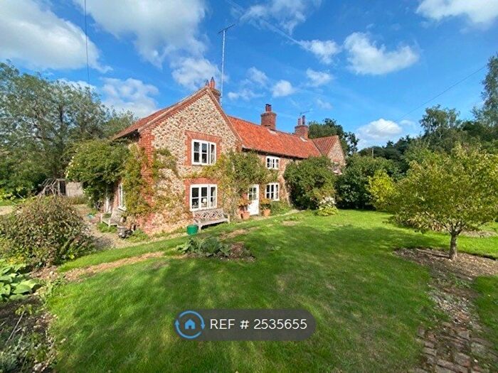 4 Bedroom Semi-Detached House To Rent In Colemans Cottage, Stody, Melton Constable, NR24