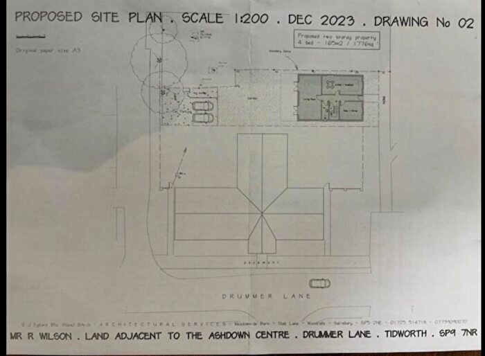 Plot For Sale In Drummer Lane, Tidworth, SP9