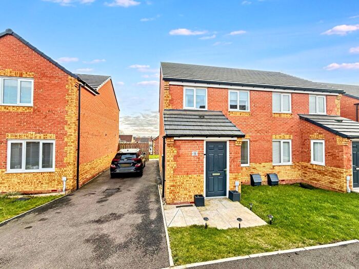 3 Bedroom Semi Detached House For Sale In Hewers Close, Greencroft, Stanley, DH9