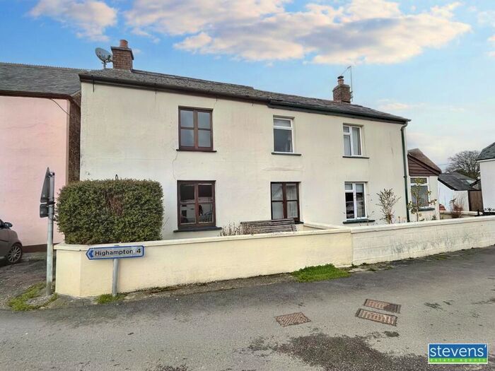 3 Bedroom Semi-Detached House For Sale In Chapel Cottage The Square, Northlew, Okehampton, EX20
