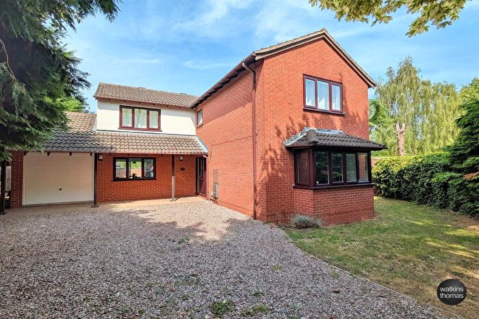 3 Bedroom Detached House For Sale In Bullrush Close, Off Ledbury Road, Hereford, HR1