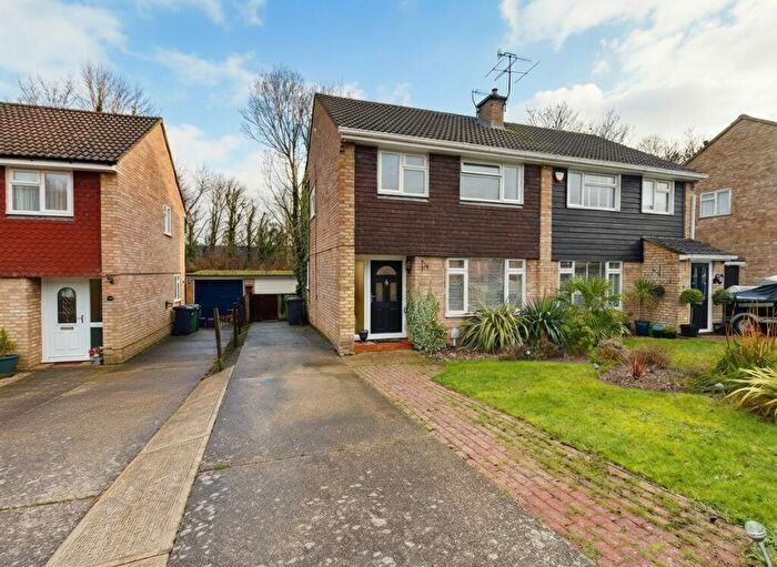 3 Bedroom Semi-Detached House For Sale In Meavy Close, High Wycombe, Buckinghamshire, HP13