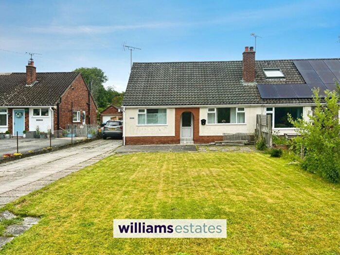 2 Bedroom Semi-Detached Bungalow For Sale In Cilcain Road, Gwernaffield, CH7
