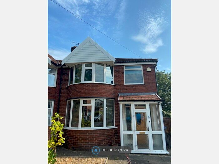 3 Bedroom Semi-Detached House To Rent In Warwick Rd South, Manchester, M16