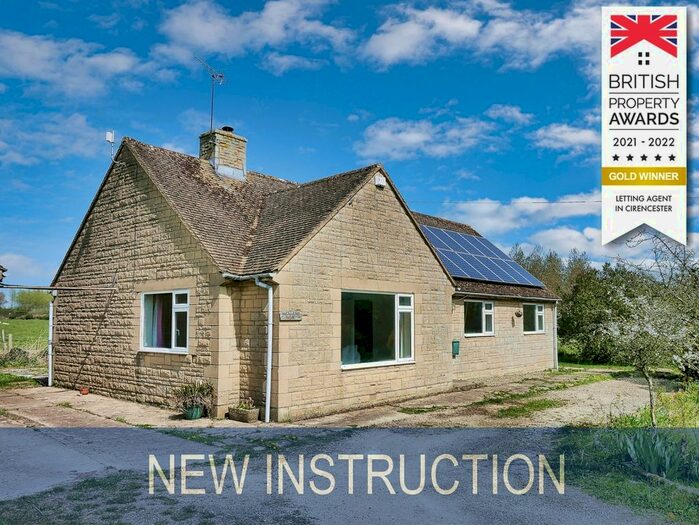 3 Bedroom Bungalow To Rent In Poole Keynes, Cirencester, GL7