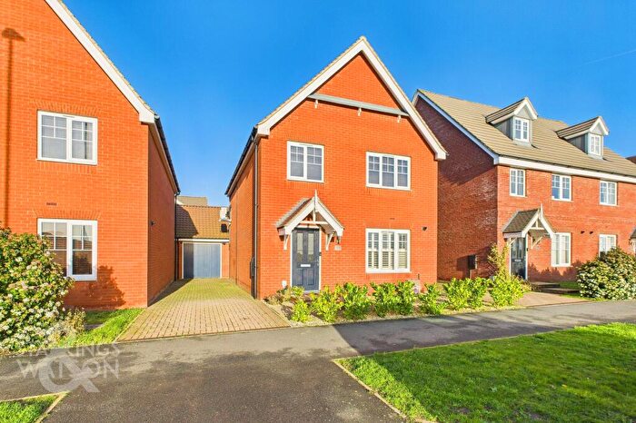 4 Bedroom Detached House For Sale In Britannia Way, Costessey, Norwich, NR5