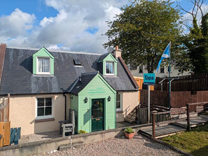 2 Bedroom Semi-Detached House For Sale In High Street, Conon Bridge, IV7