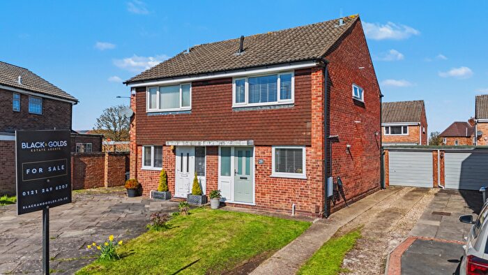 2 Bedroom Semi Detached House For Sale In Regency Gardens, Birmingham, B14