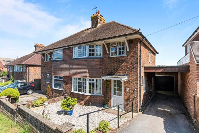 3 Bedroom Semi-Detached House For Sale In Caburn Crescent, Lewes, East Sussex, BN7