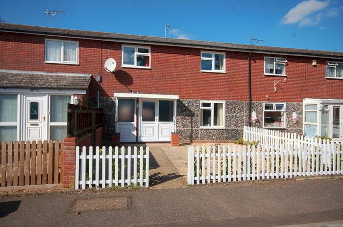 3 Bedroom Terraced House To Rent In Ulfkell Road, Thetford, Norfolk, IP24