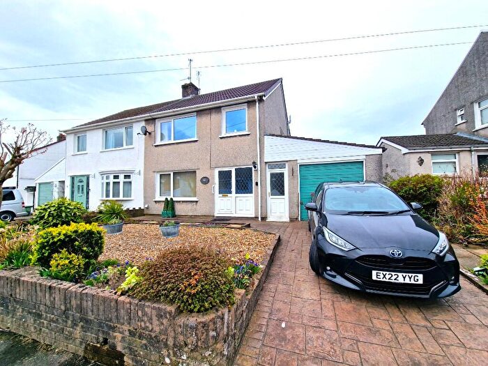 3 Bedroom Semi-Detached House For Sale In St. Deinols Close, Pengam, Blackwood, NP12