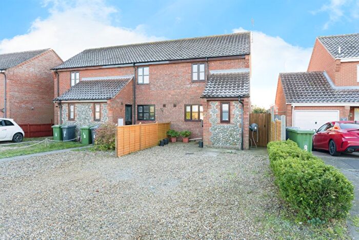 2 Bedroom End Of Terrace House For Sale In Hall Close, Bodham, Holt, NR25