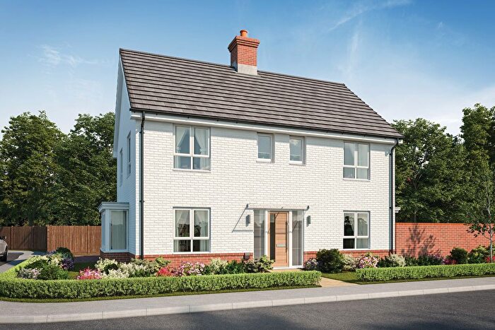 3 Bedroom Detached House For Sale In "The Blemmere" At Off Winchester Road, Boorley Green, Botley, SO32