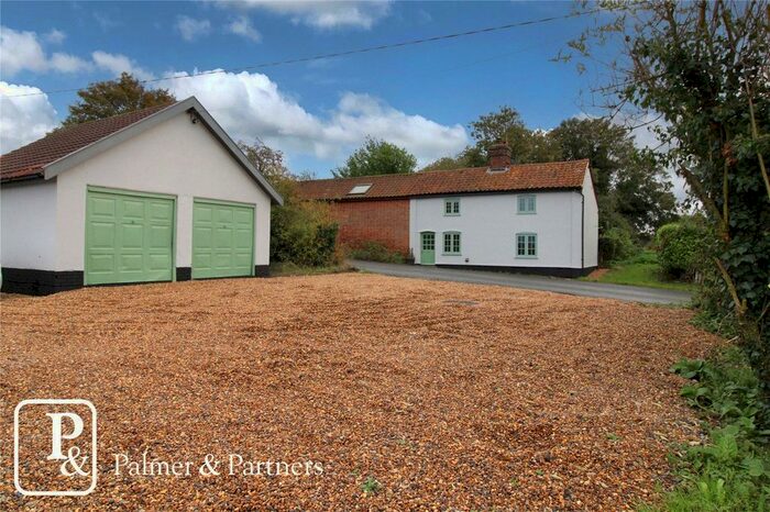 2 Bedroom Semi-Detached House For Sale In Ipswich Road, Charsfield, Woodbridge, Suffolk, IP13
