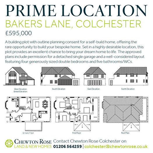 5 Bedroom Detached House For Sale In Bakers Lane, Essex, CO4