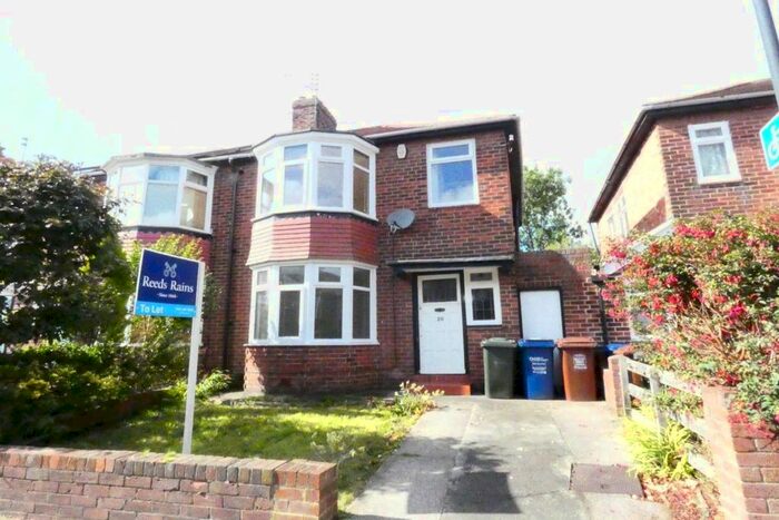 2 Bedroom Semi-Detached House To Rent In Park Avenue, Gosforth, Newcastle Upon Tyne, Tyne And Wear, NE3