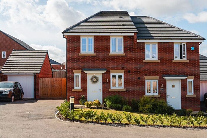 2 Bedroom Semi-Detached House For Sale In Upper Oaks Drive, Great Glen, LE8